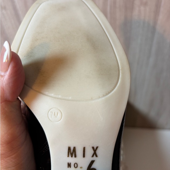 MIX No. 6 Chic Shiny Black Ankle Boots - Picture 10 of 10